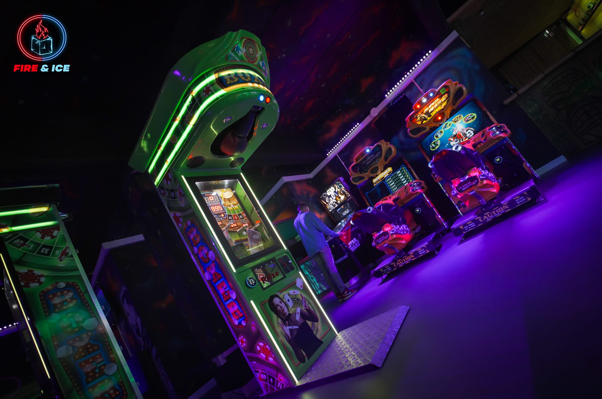 Bar Arcade at Fire and Ice